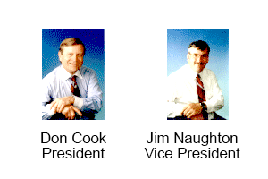 Don Cook President and Jim Naughton Vice President Cook & Associates